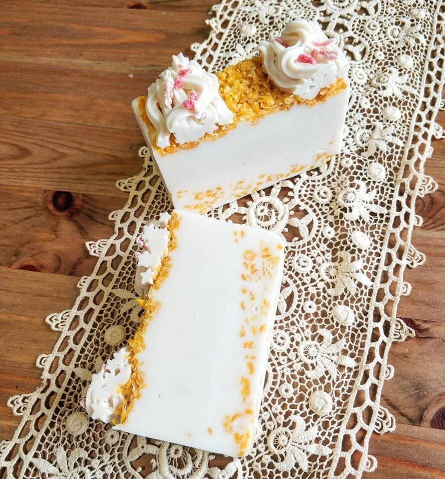 Мое фото, ранее опубликованное в соцсетях. Мыло "Весенняя мимоза"