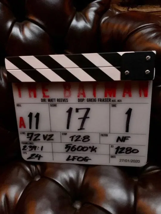 Filming has begun on The Batman in January (Picture: Twitter) 


