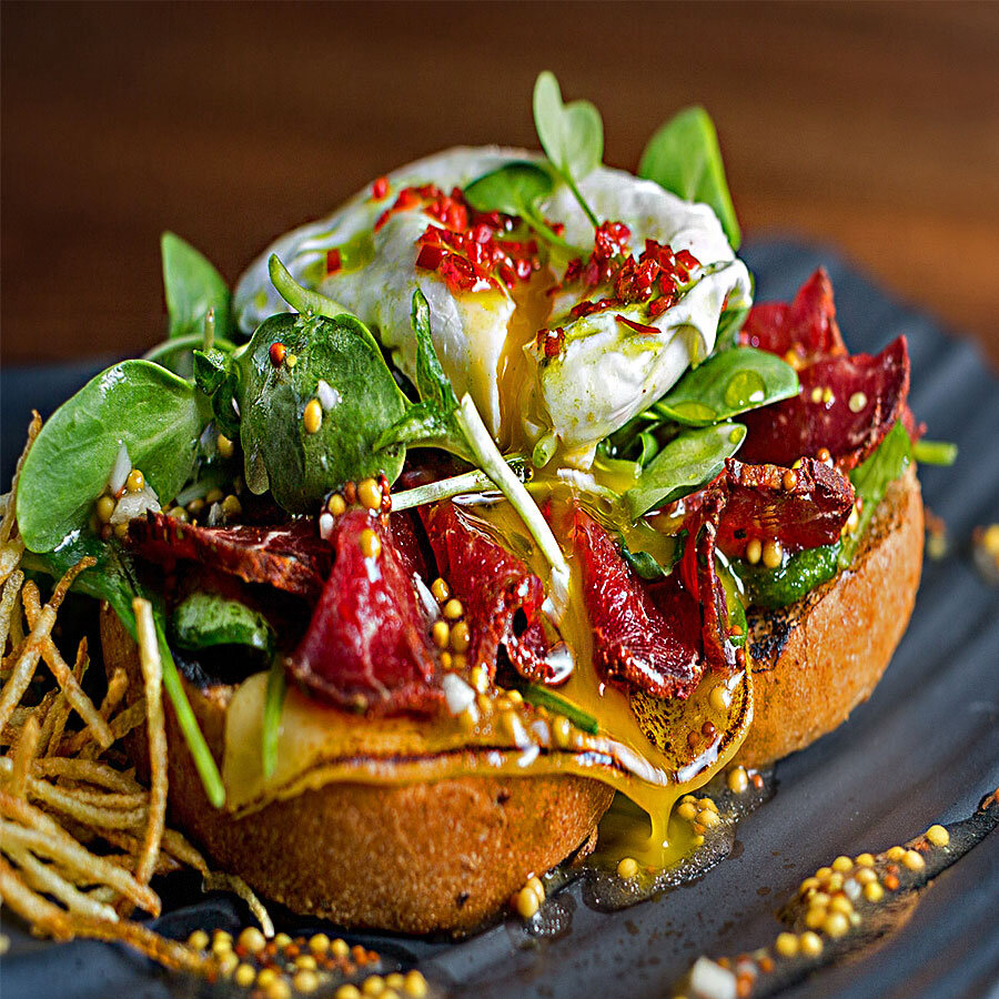 Вариант применения микрозелени в кулинарии.