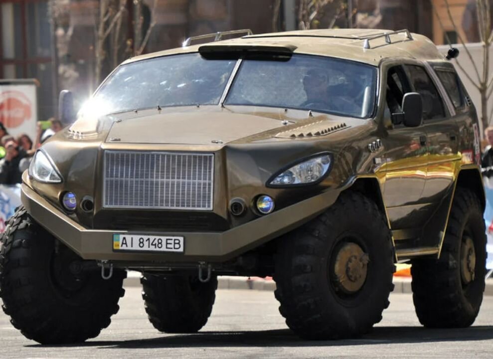 Газ джип фото Уникальный внедорожник VEPR, сделанный из того что было Гараж Автоклассика Дзен