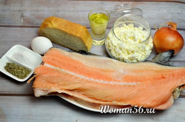 хребет лосося