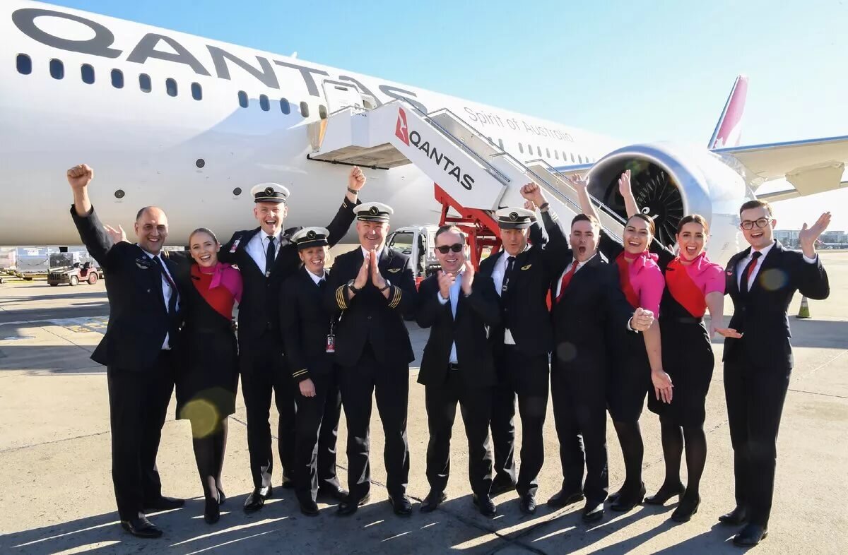 А/К Qantas 