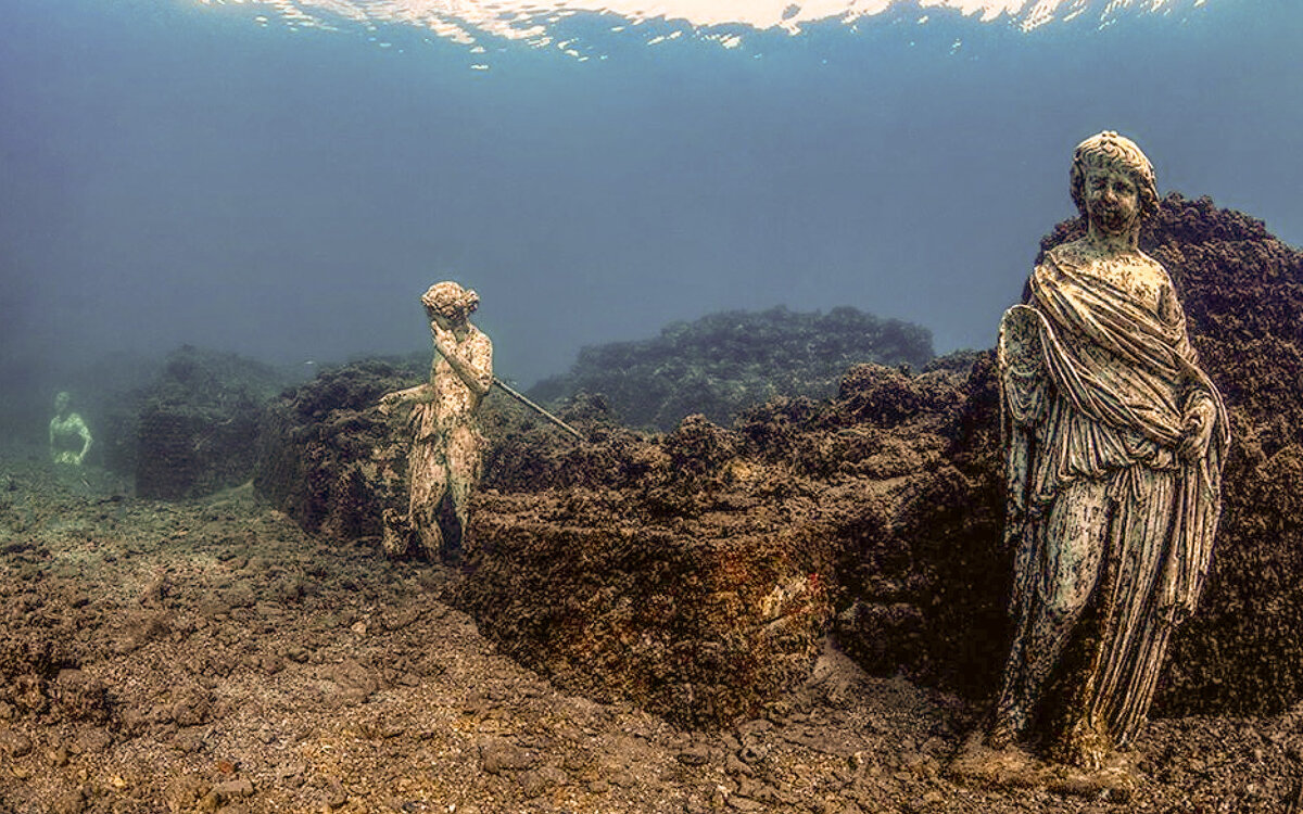                  руины города Байи.