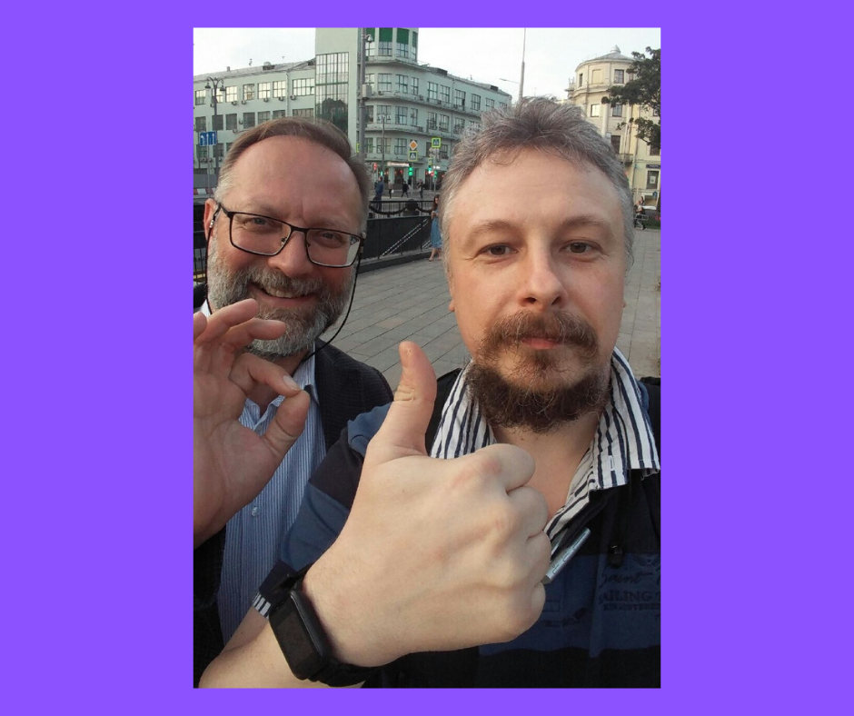 Мы с Михаилом Калининым