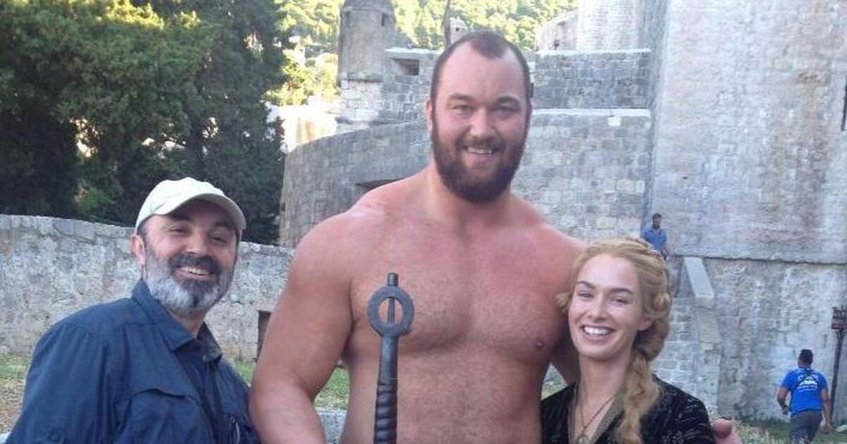 На съемках «Игры престолов».