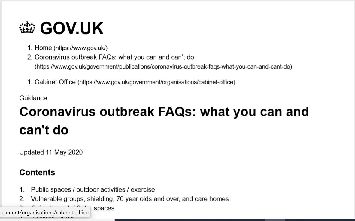 Ответы на часто задаваемые вопросы по выходу из локдауна