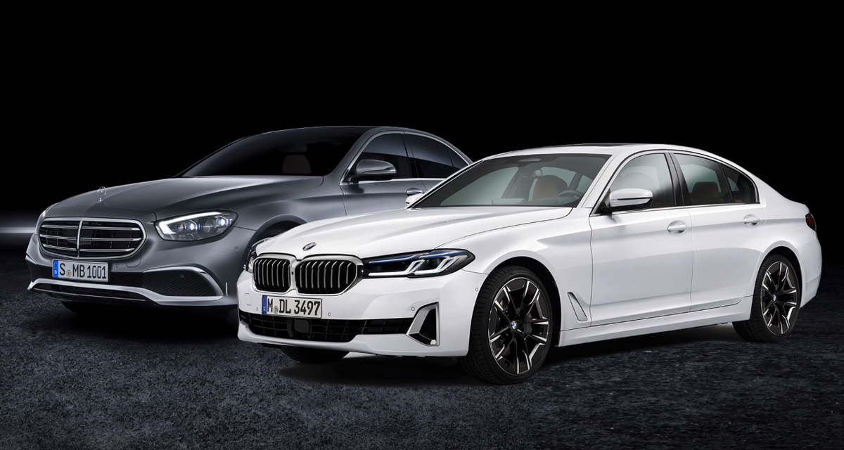 Mercedes E-Class 2021 vs. BMW 5 Series 2021