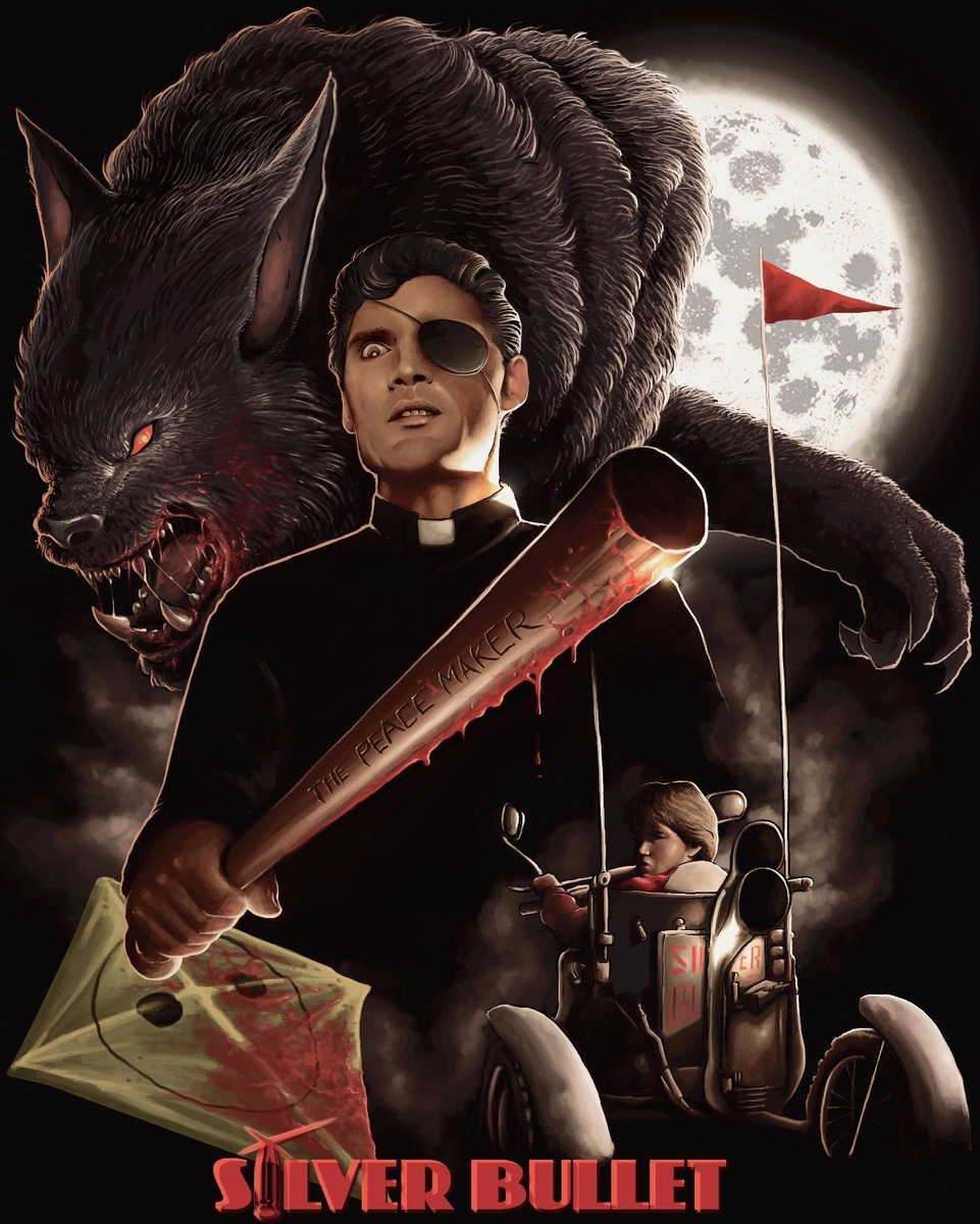 Слоган «Whenever the moon is full... it comes back!» 