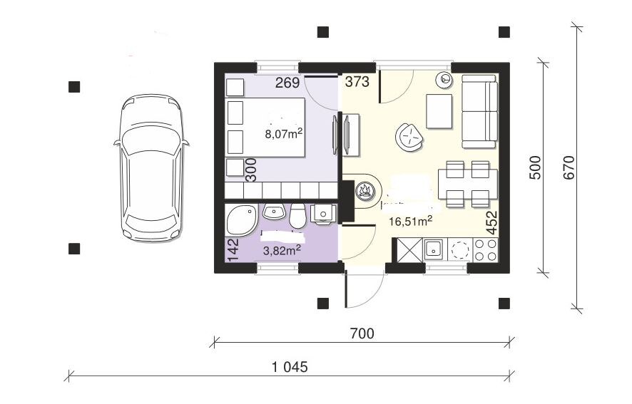 Проект простого домика
