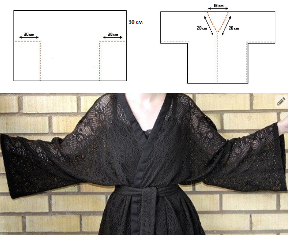 Как сшить красивый женский халат?