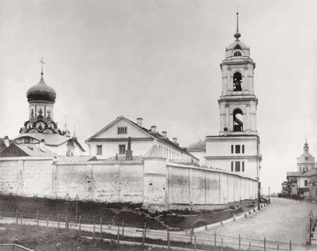 Старый вид монастыря