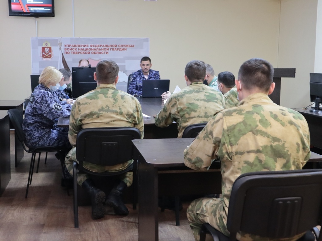 В Тверской области Росгвардия подвела итоги уходящего года