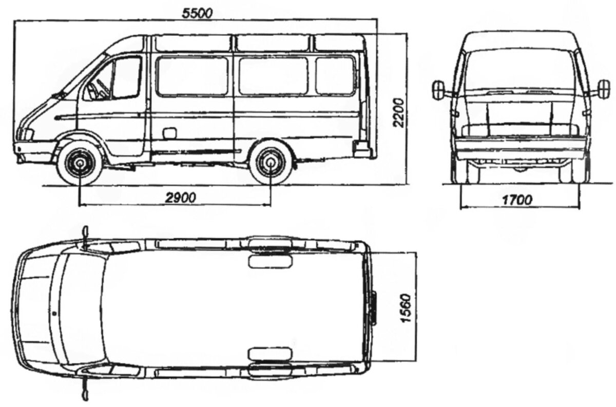 Схема длина ширина. ГАЗ 2705 чертеж. ГАЗ 2705 габариты. Газель ГАЗ 3221 габариты. ГАЗ 2705 Газель чертеж.