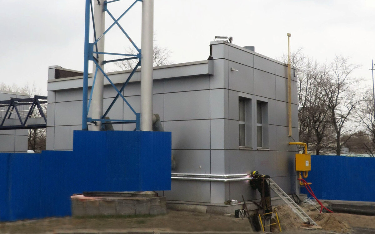 Техническое перевооружение системы теплоснабжения автосалона 