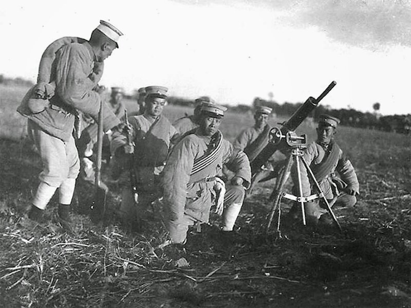 Китайские миномётчики