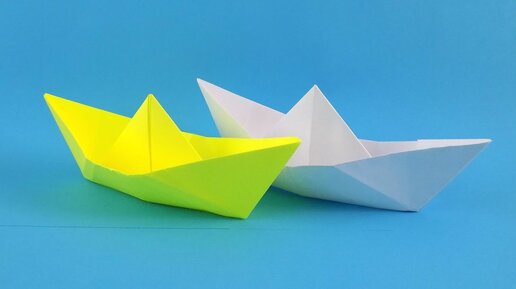 Оригами КОРАБЛИК Как сделать кораблик из бумаги своими руками How To Make a Paper Boat origami boat