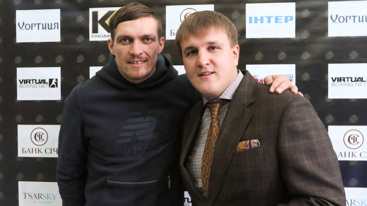 Александр Усик и Александр Красюк