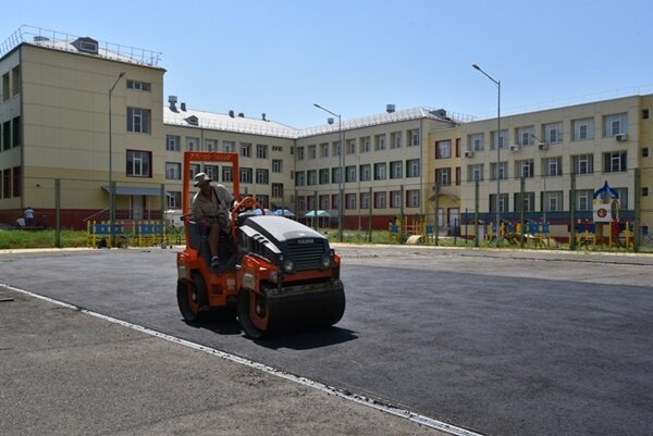 Работы на объекте. Фото novochgrad.ru, Софья Чернова. 