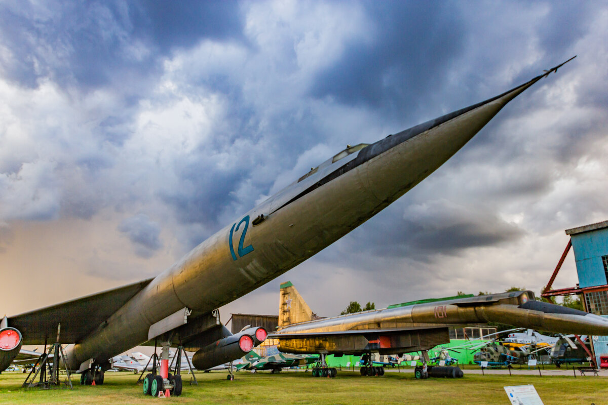 Бомбардировщик М-50 в музее ВВС. Фото автора канала