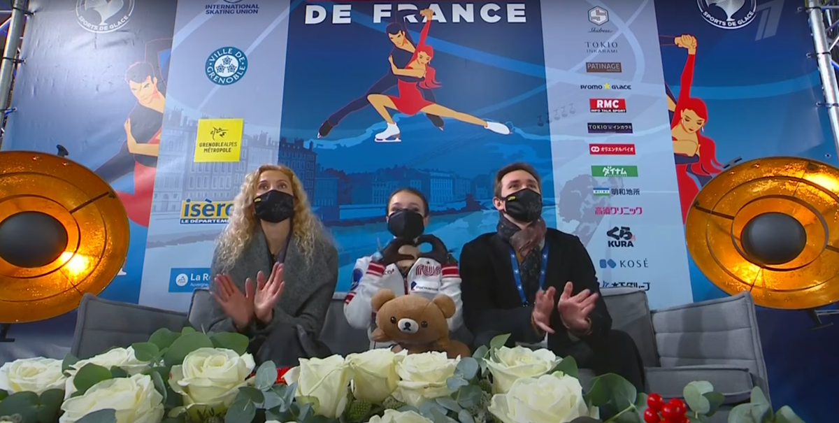 В ожидании оценки короткой программы