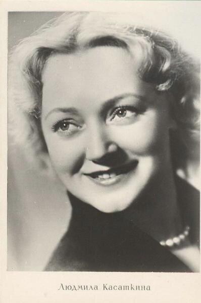 Людмила Касаткина. Неизвестный автор, 1950-е, МАММ/МДФ.
