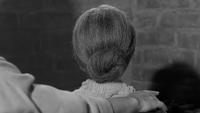 Кадр из художественного фильма Альфреда Хичкока «Психо» (1960)