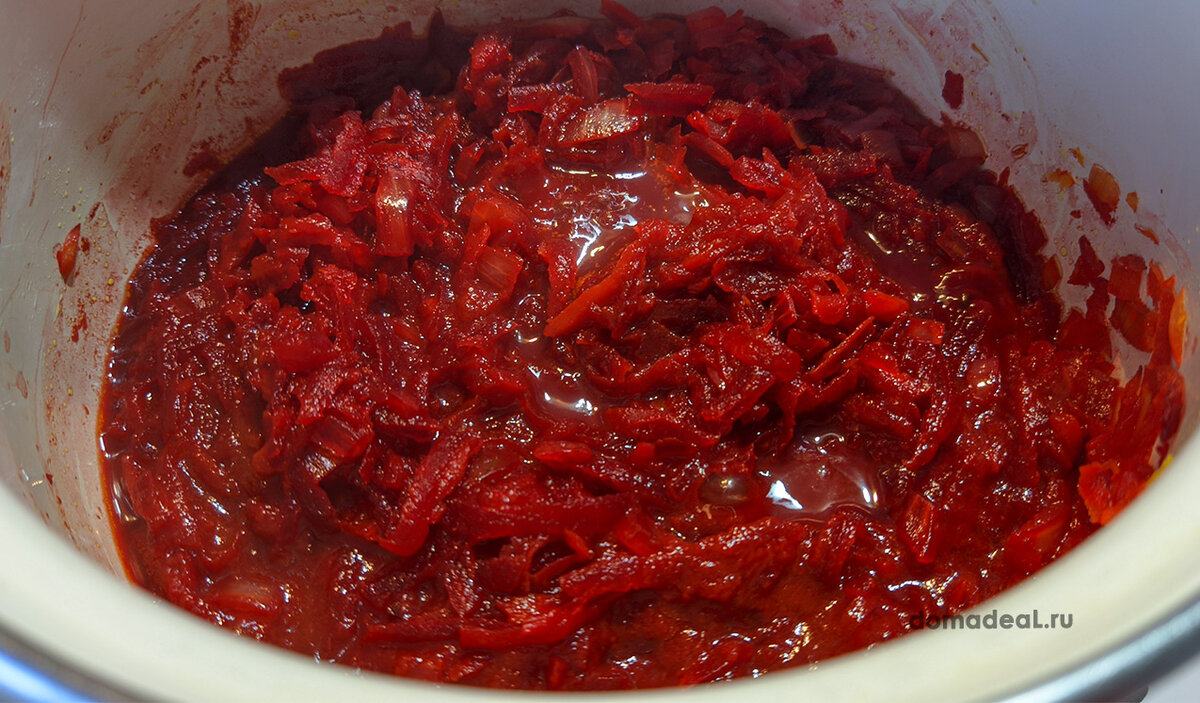 настоящий красный борщ рецепт