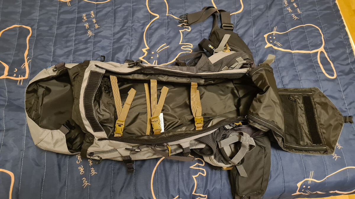 Мой свежий рюкзак на 60 литров из Декатлона