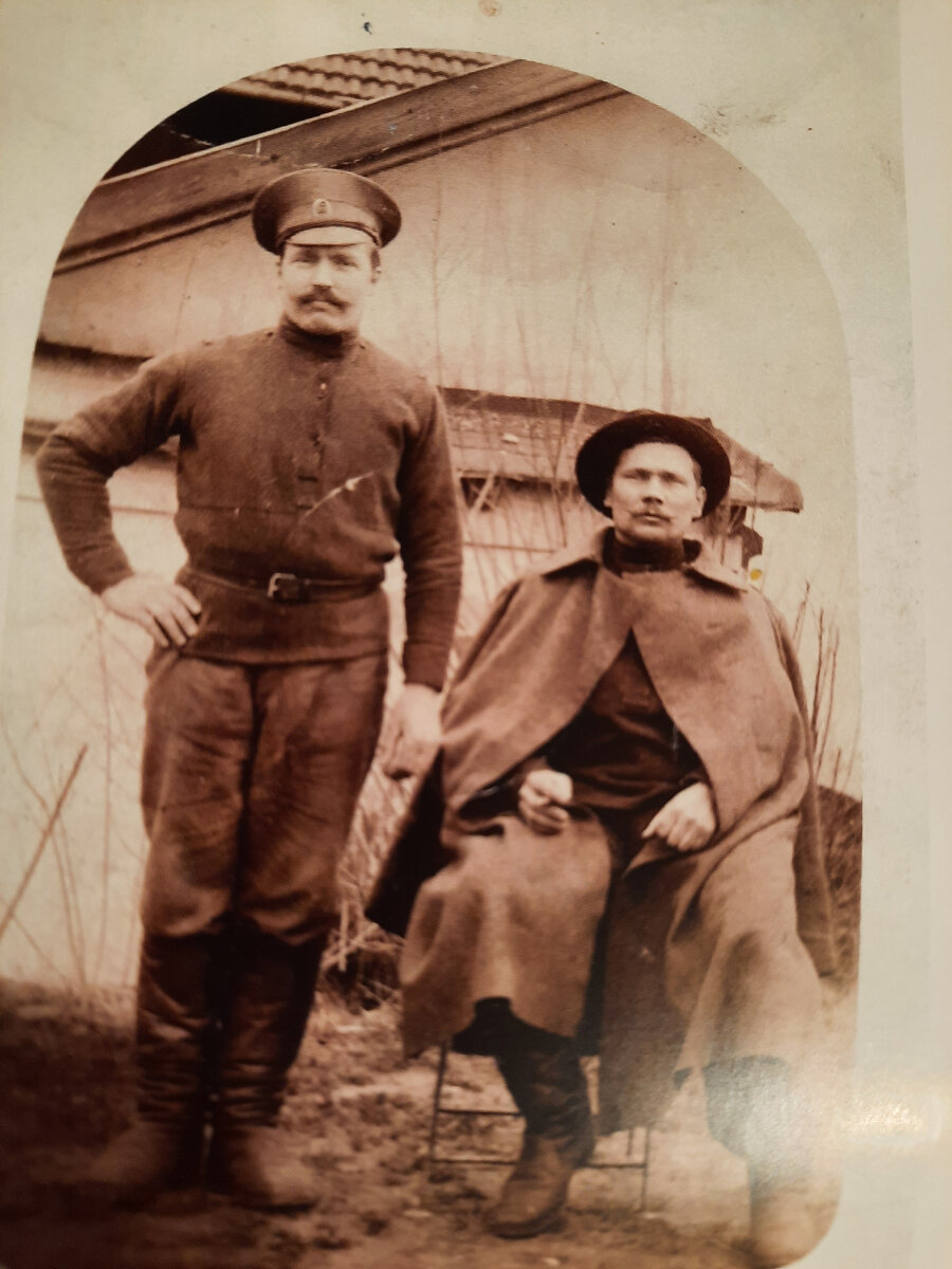 Василий Семенович в плену в Австрии