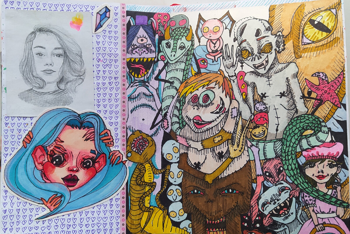 Один из моих разворотов