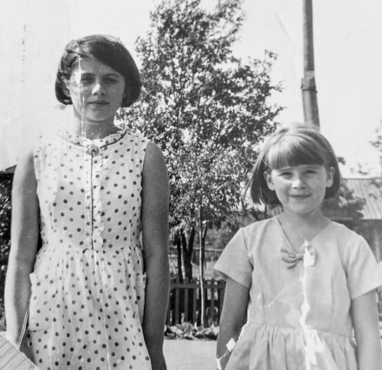 Сёстры . Ухта. Конец 60-х