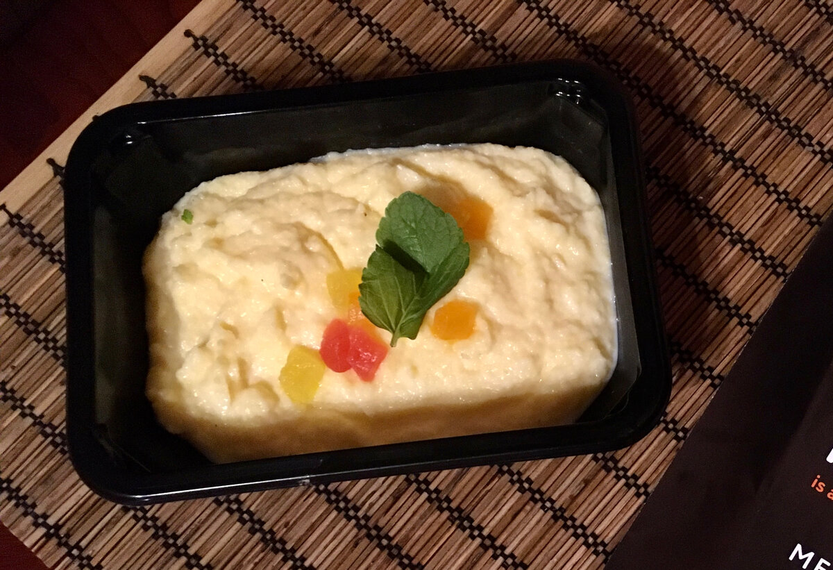 Кукурузная каша с цукатами