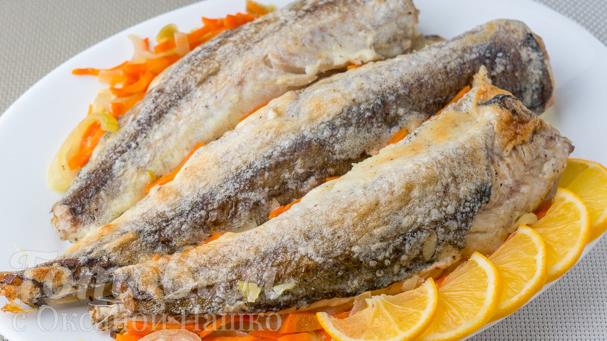 Хек с Овощами запеченный в Духовке