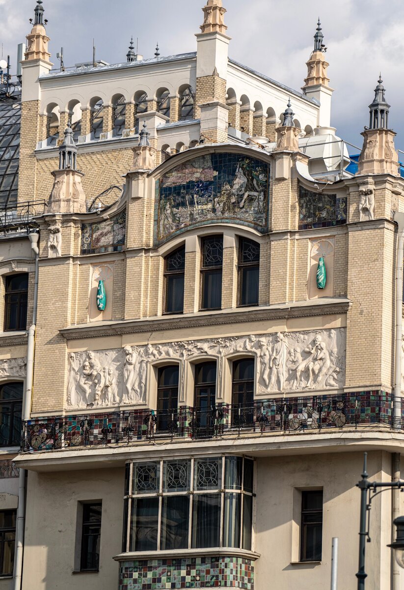 Гостиница Метрополь - музей под открытым небом (Театральный проезд, 2 ...