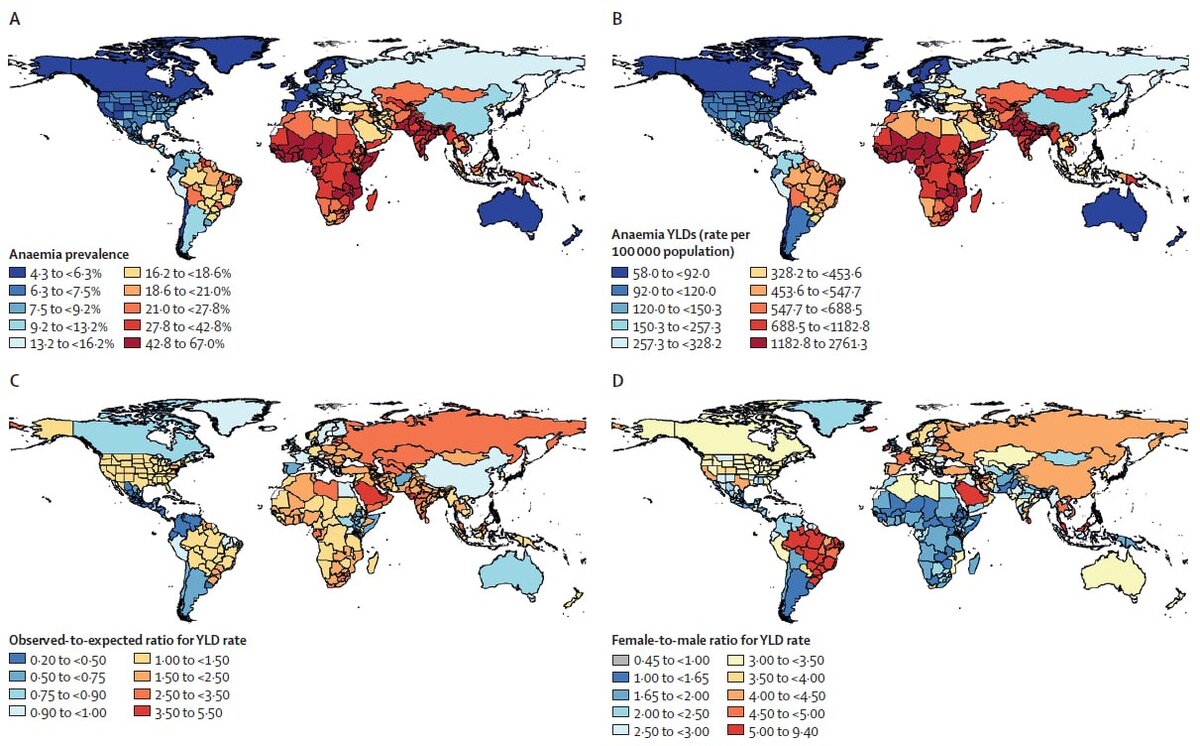   Nicholas Kassebaum et al. / The Lancet Haematology, 2023