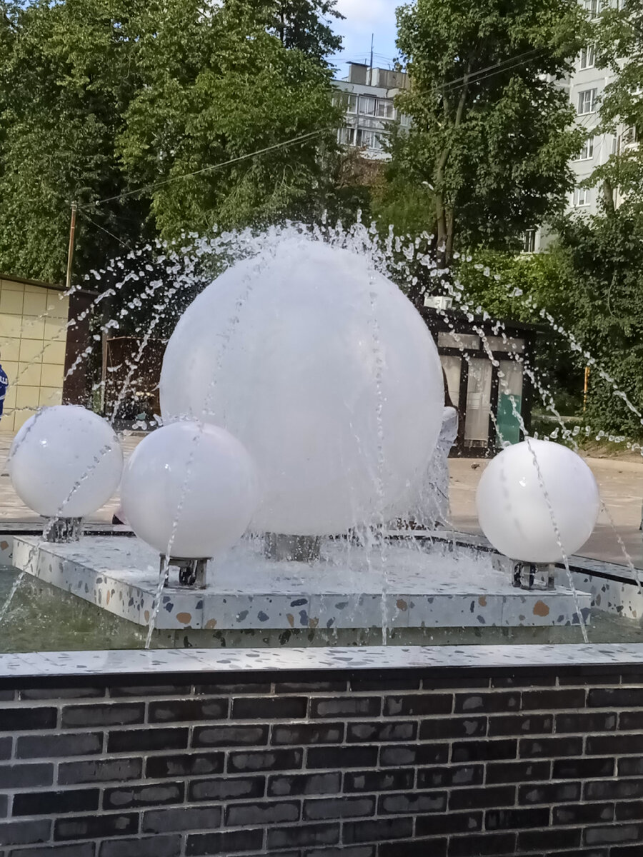 Фонтан на бульваре Ногина