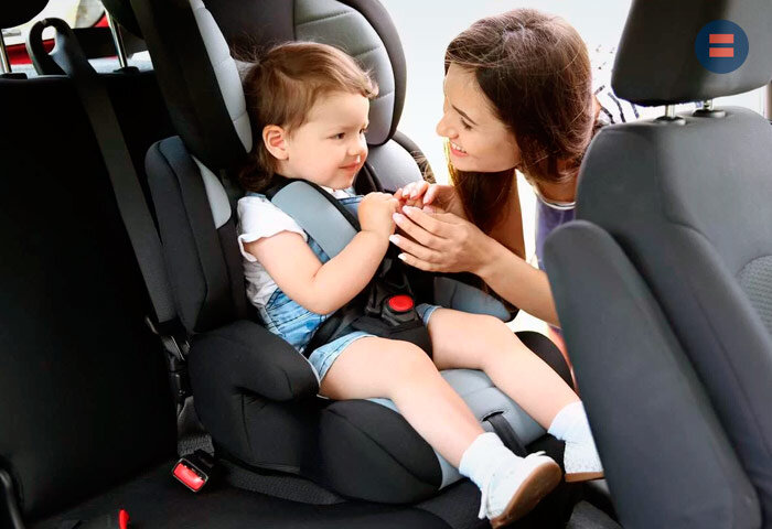 Используйте полноценные детские кресла