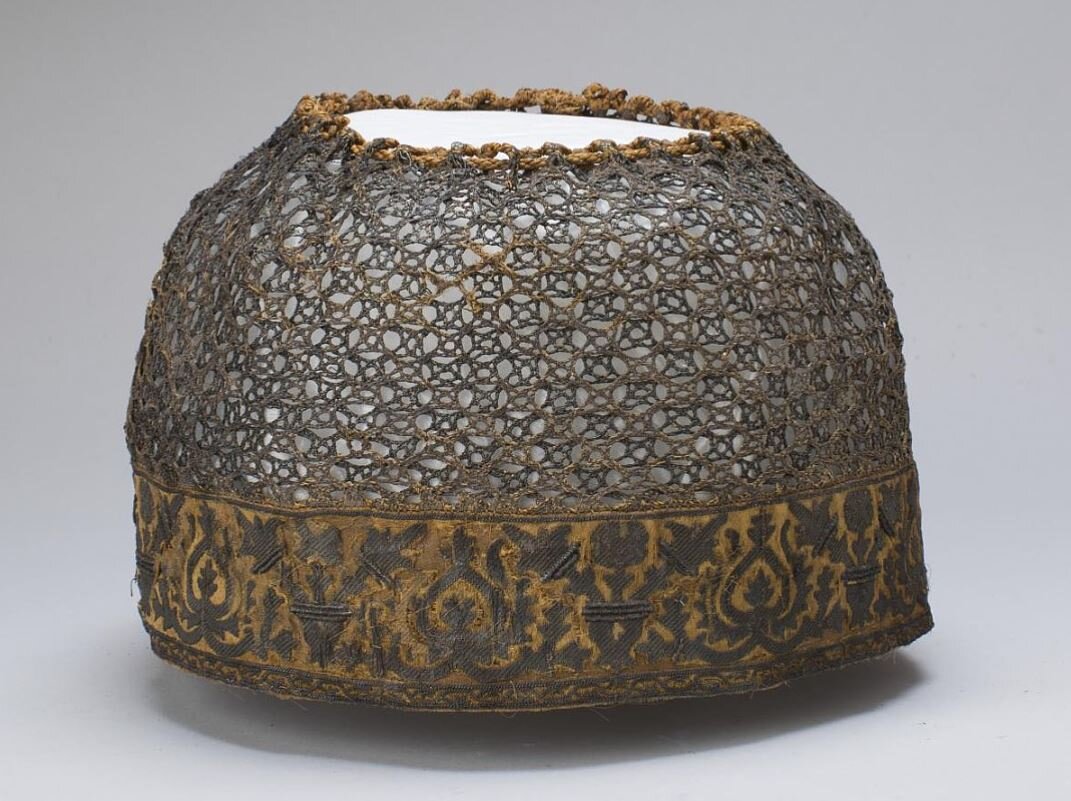 Волосник царицы Агафьи Семеновны Грушецкой. Россия, Москва, до 1681 г.
