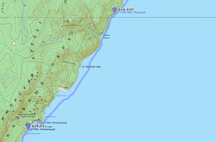 Первая половина дня - от лагеря Б16-02 до обеда Б16-03П