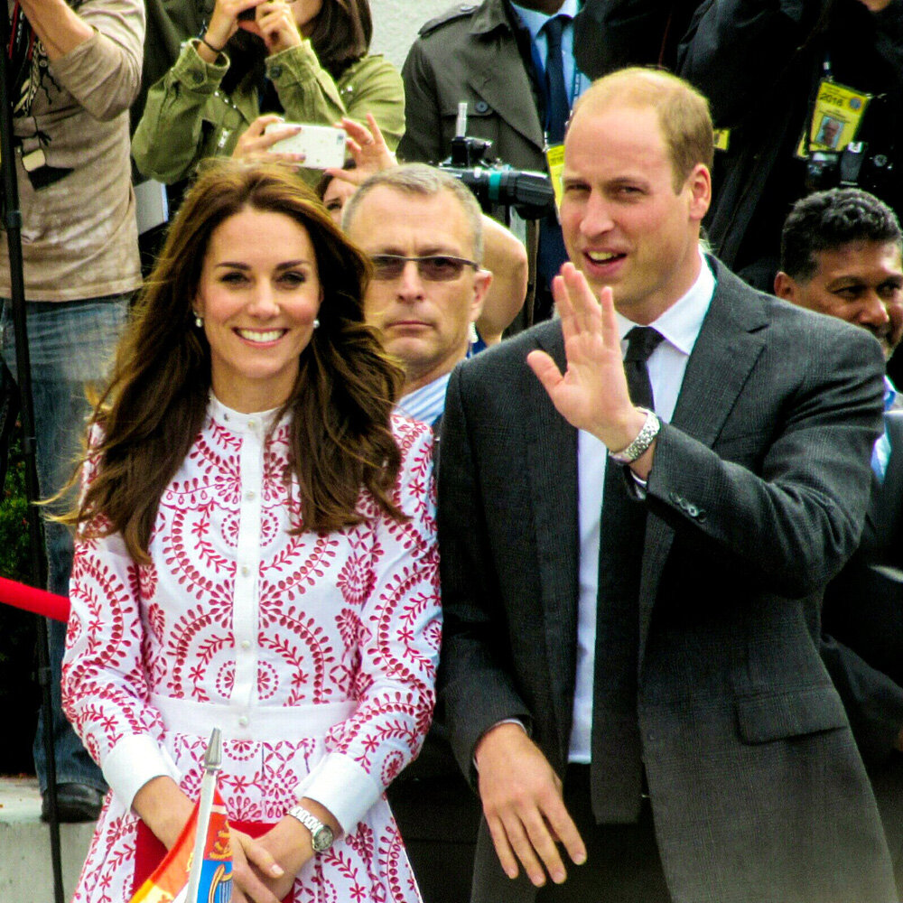 Герцогиня Кембриджская Кэтрин (Catherine Duchess of Cambridge) и Принц Уильям (Prince William) / © Mike / flickr