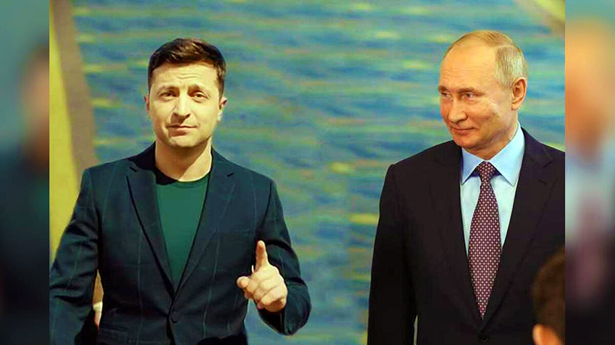 Путин и зеленский фото вместе