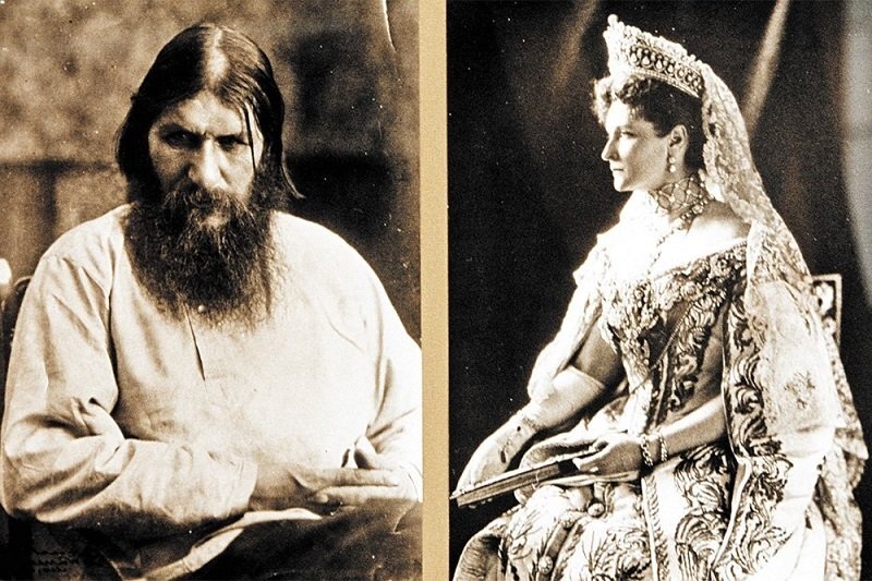 Григорий Распутин и Императрица Александра Федоровна