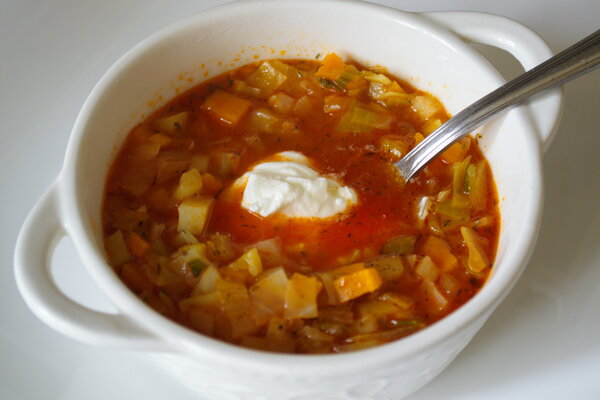 Овощной суп «Деревенский»: Просто и вкусно, и за 25 минут