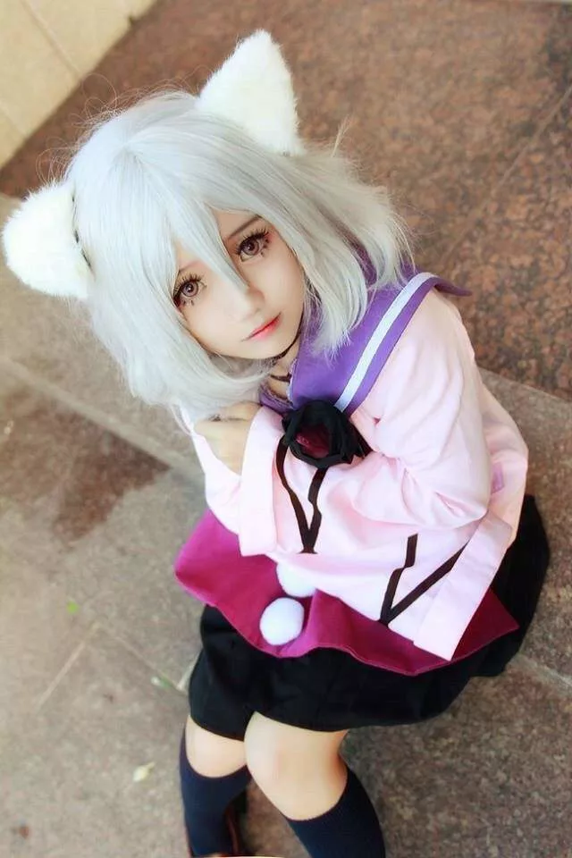 Маленькая косплеерша. Neko Tyan Cosplay. Милый косплей. Неко косплей.