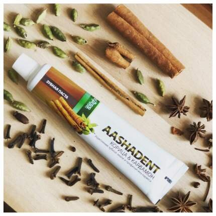 Зубная паста AASHADENT "КОРИЦА И КАРДАМОН" 