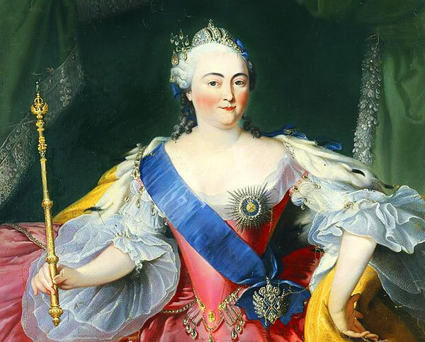 Г. Преннер. Портрет Елизаветы Петровны
