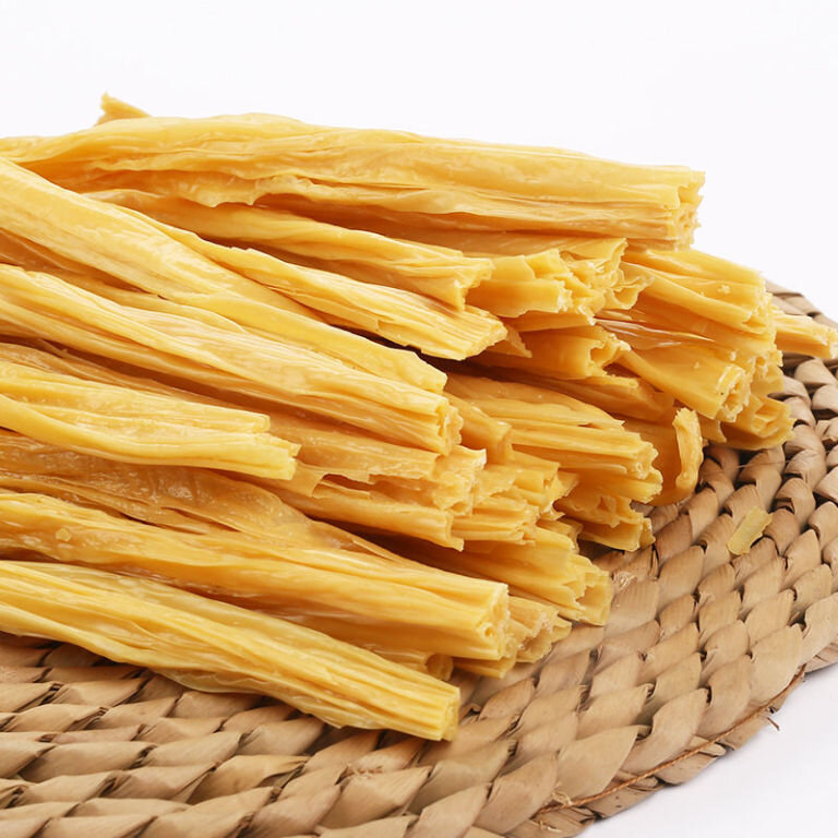 Сухая соевая спаржа напоминает макароны. Фото: Яндекс.Картинки