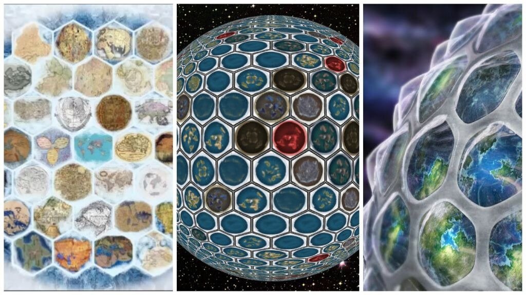 Что находится на конце плоской земли. Теория сотовой земли ...