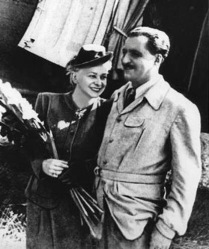 Валентина Серова и Константин Симонов