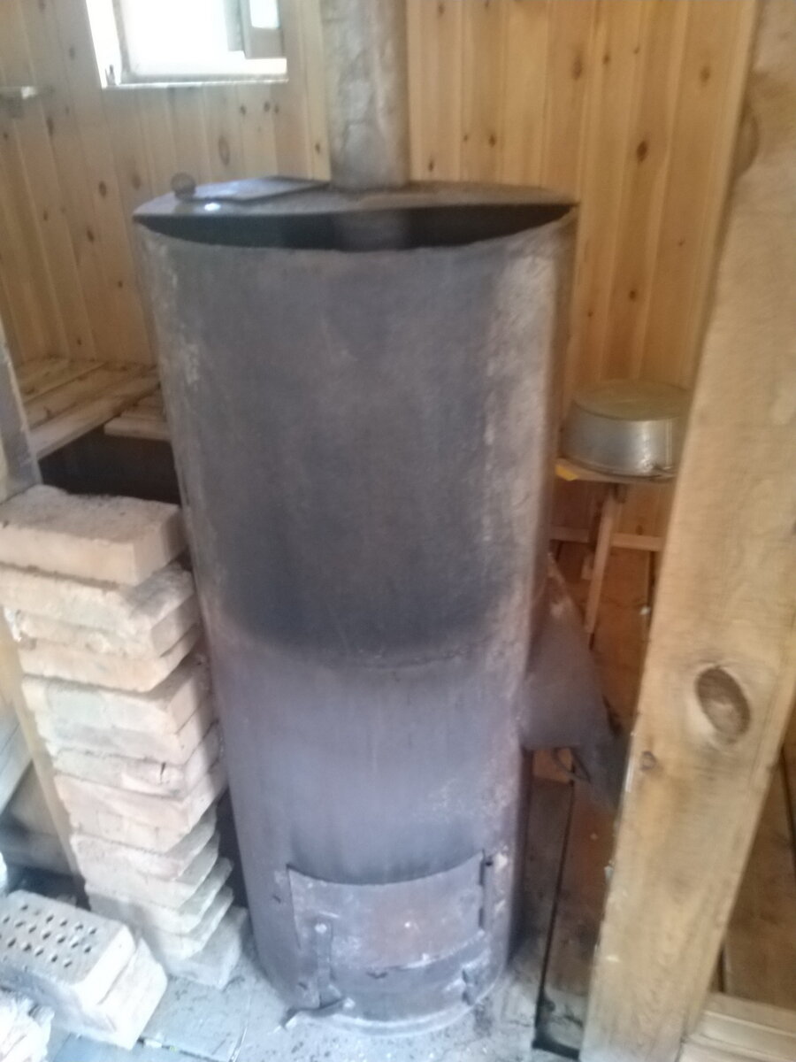 В таком ужасном состоянии моя печь была. 